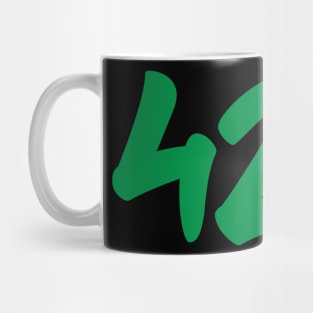 420 Smile Face Mug